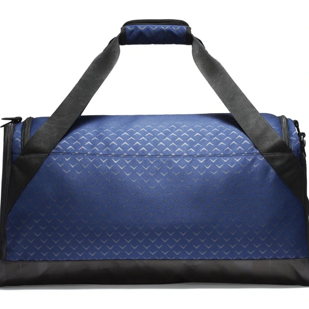 Nike Brasilia 7 Graphic Medium Duffel Bag Color: Binary Blue - Picture 2 of 7
